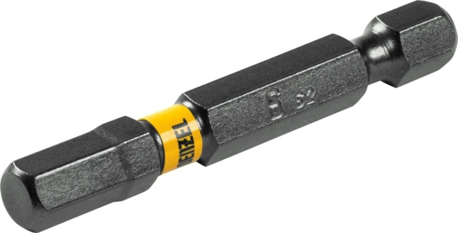 Набор бит Denzel HEX 6х50 сталь s2, шестигранный профиль, 10 шт. [11664]