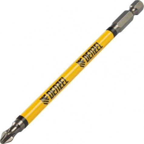 Набор бит Denzel PH2х127 сталь s2, круглый профиль, 5шт. [11646]