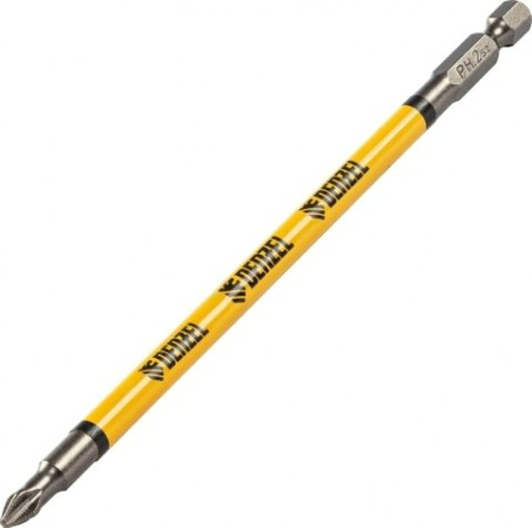 Набор бит Denzel PH2х150 сталь s2, круглый профиль, 5шт. [11647]