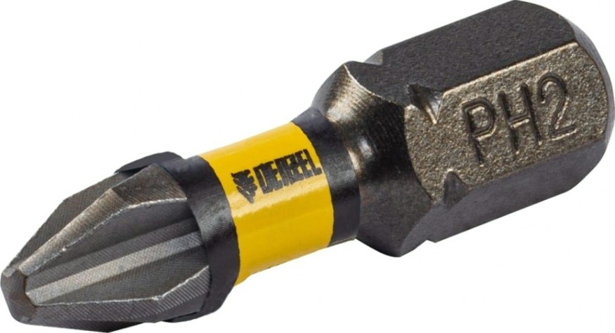 Набор бит Denzel PH2x25 мм торсионных 10 шт. [11685]