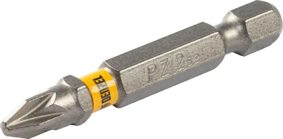 Набор бит Denzel PZ2х50 сталь s2, шестигранный профиль, 10 шт. [11656]