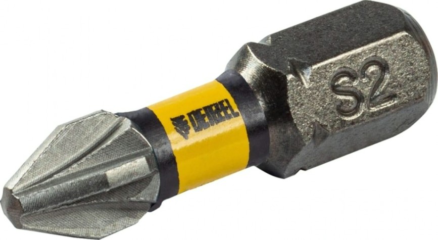 Набор бит Denzel PZ2x25 мм торсионных 10 шт. [11687]