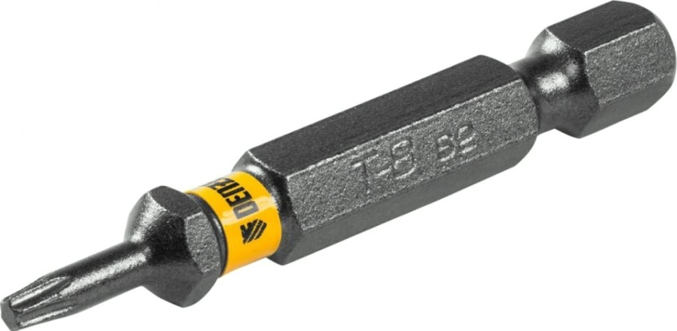 Набор бит Denzel TORX 8х50 сталь s2, шестигранный профиль, 10 шт. [11666]