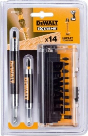 Набор бит и насадок DeWALT DT70574T 25 мм EXTREME IMPACT TORSION 14 предметов [DT70574T-QZ]