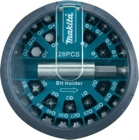 Набор бит и насадок MAKITA B-28911-6 28 шт.