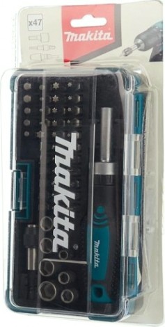 Набор бит и насадок MAKITA B-36170-10 отвертка 47 шт. (уп.10шт.) [B-36170-10]