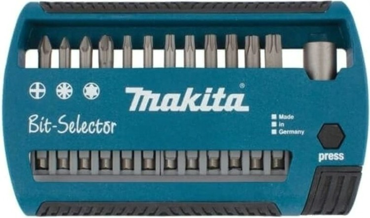 Набор бит и насадок MAKITA CENTROFIX 12 предметов P-80466 [P-80466]
