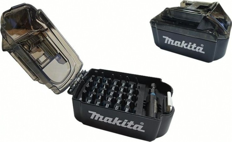 Набор бит и насадок MAKITA E-03084 impact black 31 предмет.