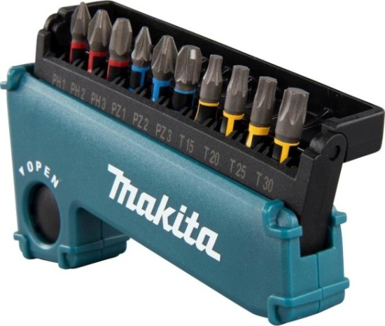 Набор бит и насадок MAKITA E-03567 IMPACT PREMIER 11 предметов 25 мм, c-form [E-03567]