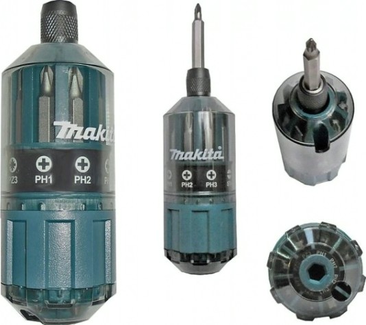 Набор бит и насадок MAKITA MAKPAC 18 предметов [B-28905-6]