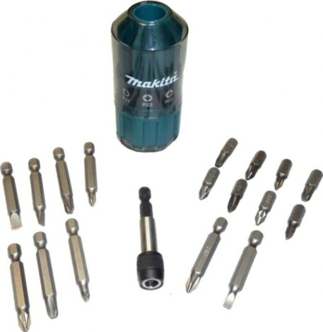 Набор бит и насадок MAKITA MAKPAC 18 предметов [B-28905-6]