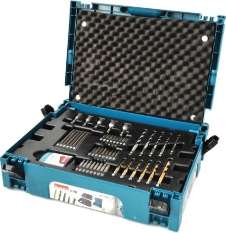 Набор бит и насадок MAKITA MAKPAC 56 предметов B-53768 [B-53768]