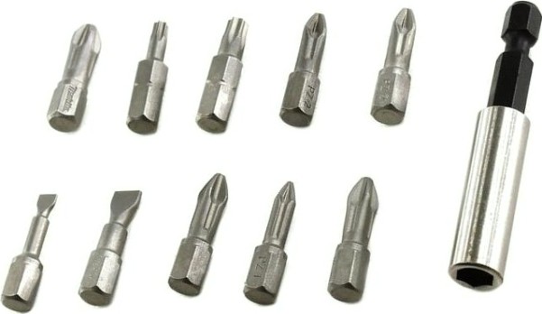 Набор бит и насадок MAKITA P-16782 10 шт. + магн. держатель