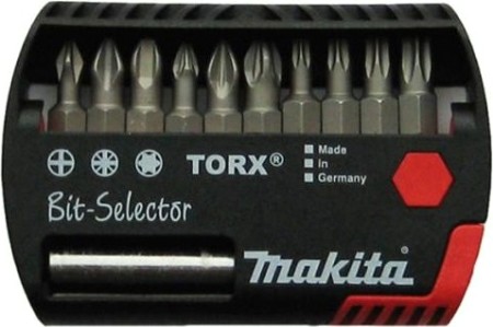 Набор бит и насадок MAKITA P-54053 10 шт. + магн. держатель