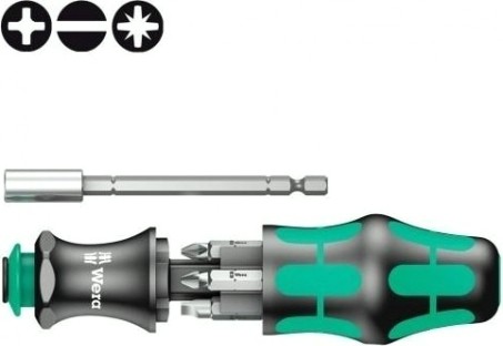 Набор бит с рукояткой-битодержателем WERA Kraftform Kompakt 28 SB WE-073240 [WE-073240]