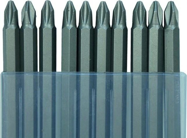 Набор бит Sturm 1 270 501 ph2x75мм, магнит. наконечник, 10 шт. [1270501]