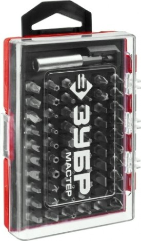 Набор бит ЗУБР МАСТЕР биты "мх-61", cr-v [26089-H61]