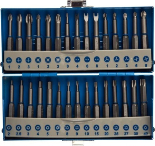 Набор бит ЗУБР обточенные cr-mo, 50 мм, 30 пред. [26092-H30]