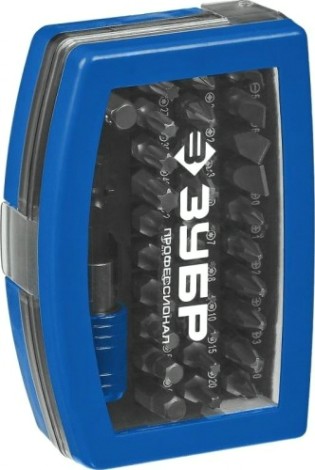 Набор бит ЗУБР ПРОФЕССИОНАЛ "про-32", cr-mo [26394-H32]