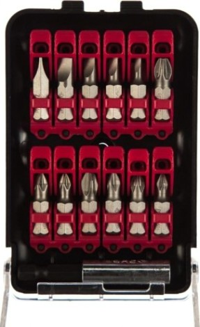 Набор бит ЗУБР РАКЕТА кованые в пластиковом боксе, 12шт. [26600-H12]