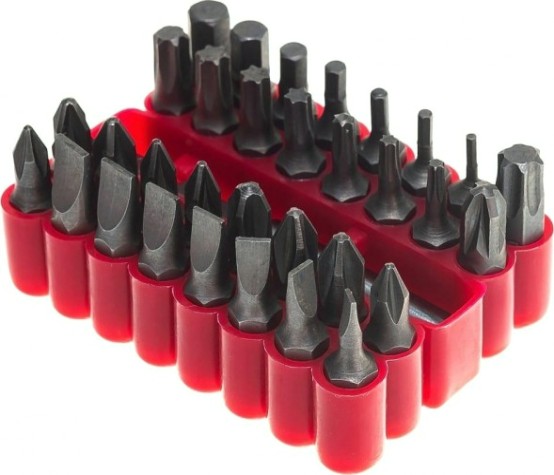 Набор бит ЗУБР с магнитным адаптером cr-mo, 33 пред. [26045-H33]