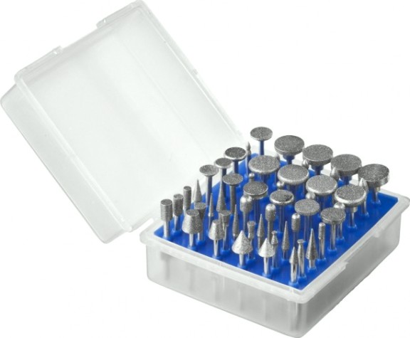 Набор борфрез алмазных ЗУБР 33383-H50 "ПРОФЕССИОНАЛ"