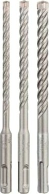 Набор буров BOSCH 3 шт. SDS-plus 5X 6/8/10 100/160 мм [2608833912]