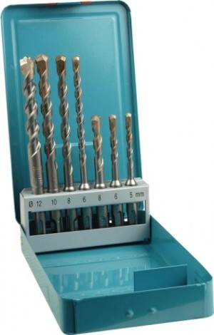 Набор буров HELLER по бетону sds-plus prefix 5,6,8x110 мм, 6,8,10,12x160 мм (7 пр.) [TD26594]