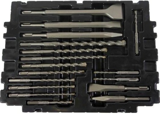 Набор буров и долот SDS-plus MAKITA MAKPAC 17 предметов B-53877 [B-53877]