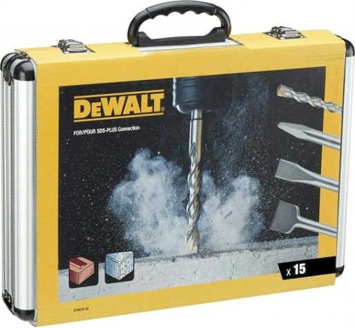 Набор буров и зубил DeWALT DT9679-QZ 15 шт