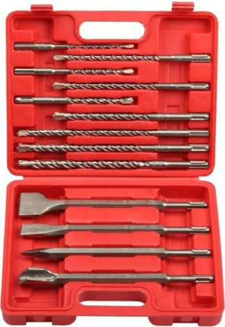 Набор буров и зубил SDS-plus ЗУБР 13 предметов 29360-H13 [29360-H13]