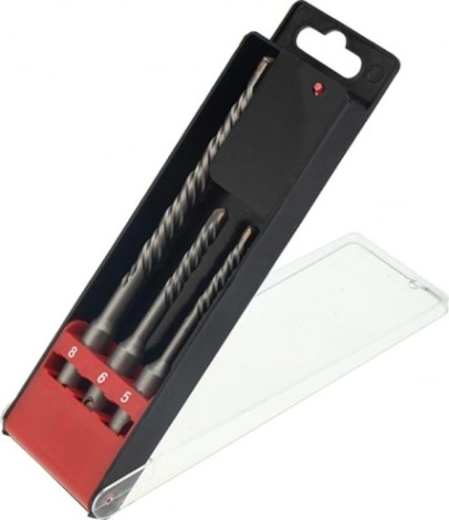 Набор буров REXANT SDS-plus 5х110, 6х110, 8х160 мм, 3 шт. [91-0404]