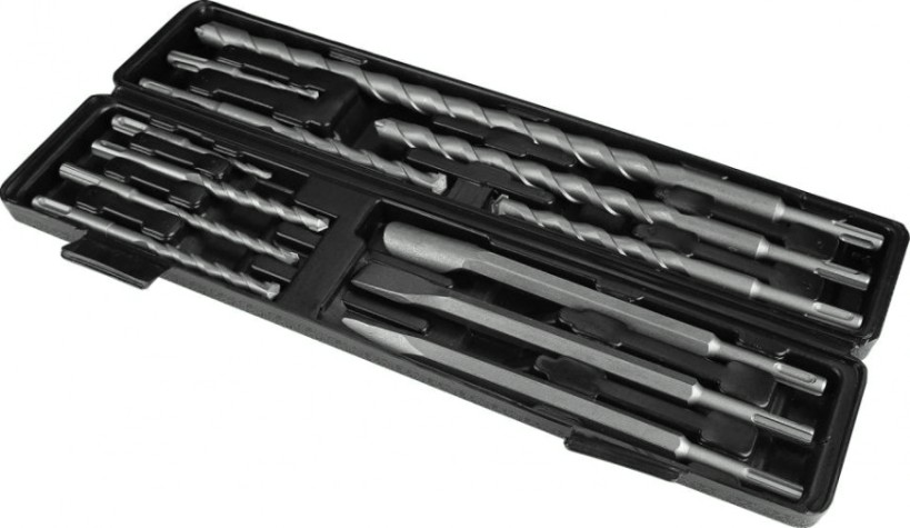 Набор буров SDS-Plus DEKO DH12 12 предметов в кейсе 065-0791 [065-0791]