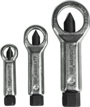 Набор cъемников прикипевших гаек STAYER 3 предмета 43213-H3 [43213-H3]