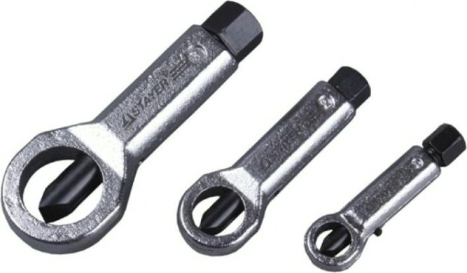 Набор cъемников прикипевших гаек STAYER 3 предмета 43213-H3 [43213-H3]