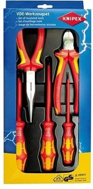Набор диэлектрического инструмента KNIPEX 002013 1000 V, 5 предметов [KN-002013]