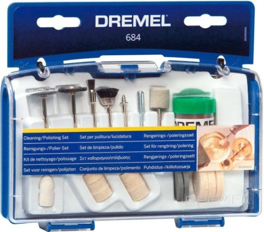 Набор для чистки и полировки DREMEL 684 (20 предметов) [26150684JA]