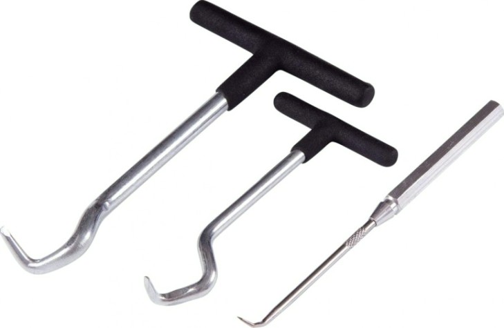 Набор для демонтажа сальников и колец Affix резиновых 3 предмета [AF10960003C]