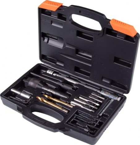Набор для обслуживания колодцев свечей накаливания Affix кейс, 16 предметов [AF10312016C]