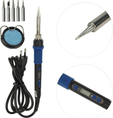 Набор для пайки REXANT 220 В/65 Вт цифровой [12-0621]