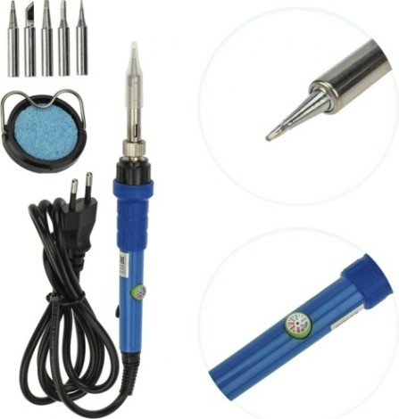 Набор для пайки REXANT 5 жал набор из 5 жал, керамический нагреватель, 220-480 [12-0614]