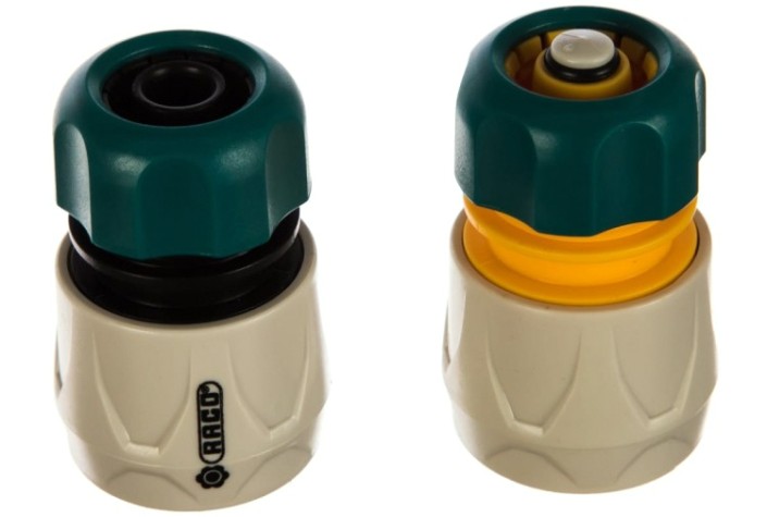 Набор для подключения шланга RACO ORIGINAL 1/2" + 1/2" с автостопом [4250-55265B]