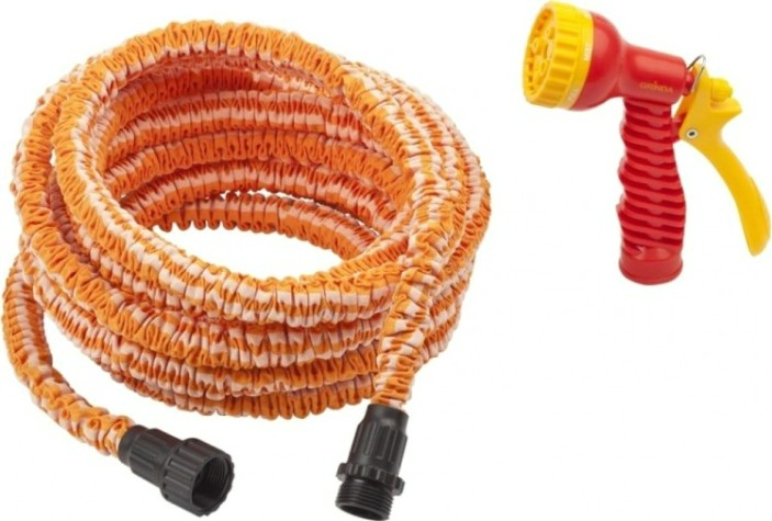 Набор для полива GRINDA PS-15 proline 5-15 м удлиняющийся шланг, распылитель пис [428496-15]