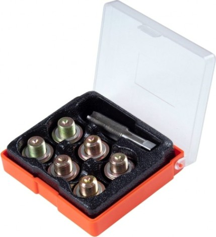 Набор для ремонта масляных пробок М14х1,25 Affix кейс 19 предм. [AF10347014C]