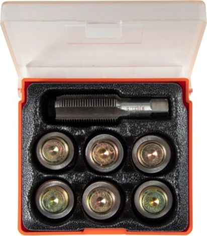 Набор для ремонта масляных пробок М18х1,5 Affix кейс, 19 предметов [AF10347018С]