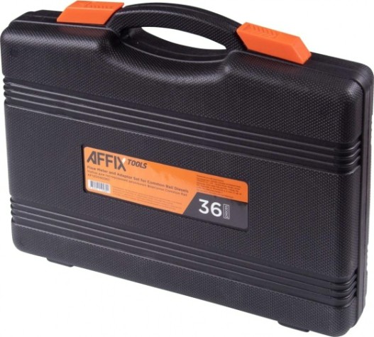 Набор для тестирования дизельных форсунок Affix Common Rail 36 пред. [AF12004036C]