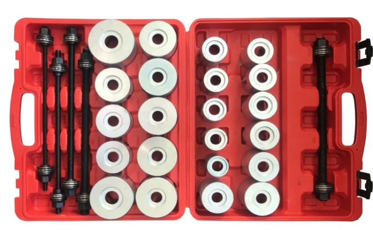 Набор для выпрессовки и запрессовки сайлентблоков СОРОКИН 40,35 М10-М18, 27 предметов [40.35]