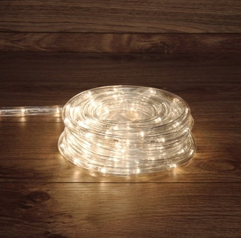 Набор дюралайт Neon-Night 121-326-10 LED фиксинг (2W) – теплый белый, 24LED/м, 10м