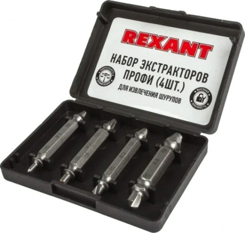 Набор экстракторов для шурупов REXANT Профи 12-6703 [12-6703]