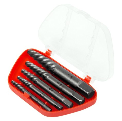 Набор экстракторов Kranz KR-12-6701 для шурупов № 1